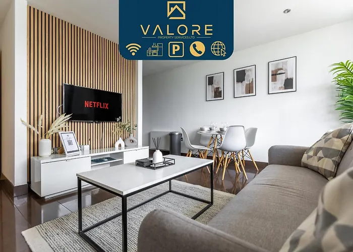 Luxury 2-Bed In Central Mk By Valore Property Services